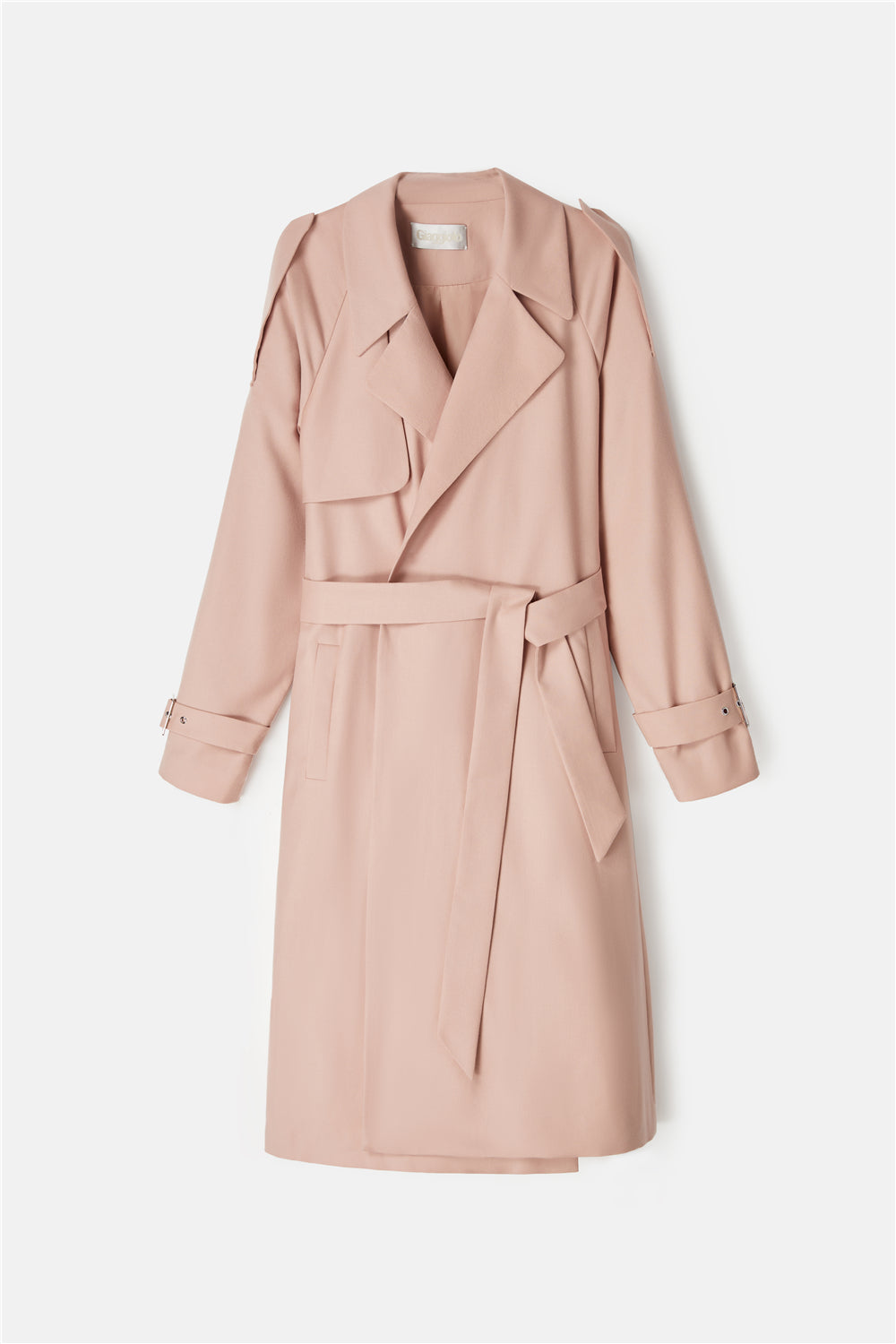 Pink Trench Coat