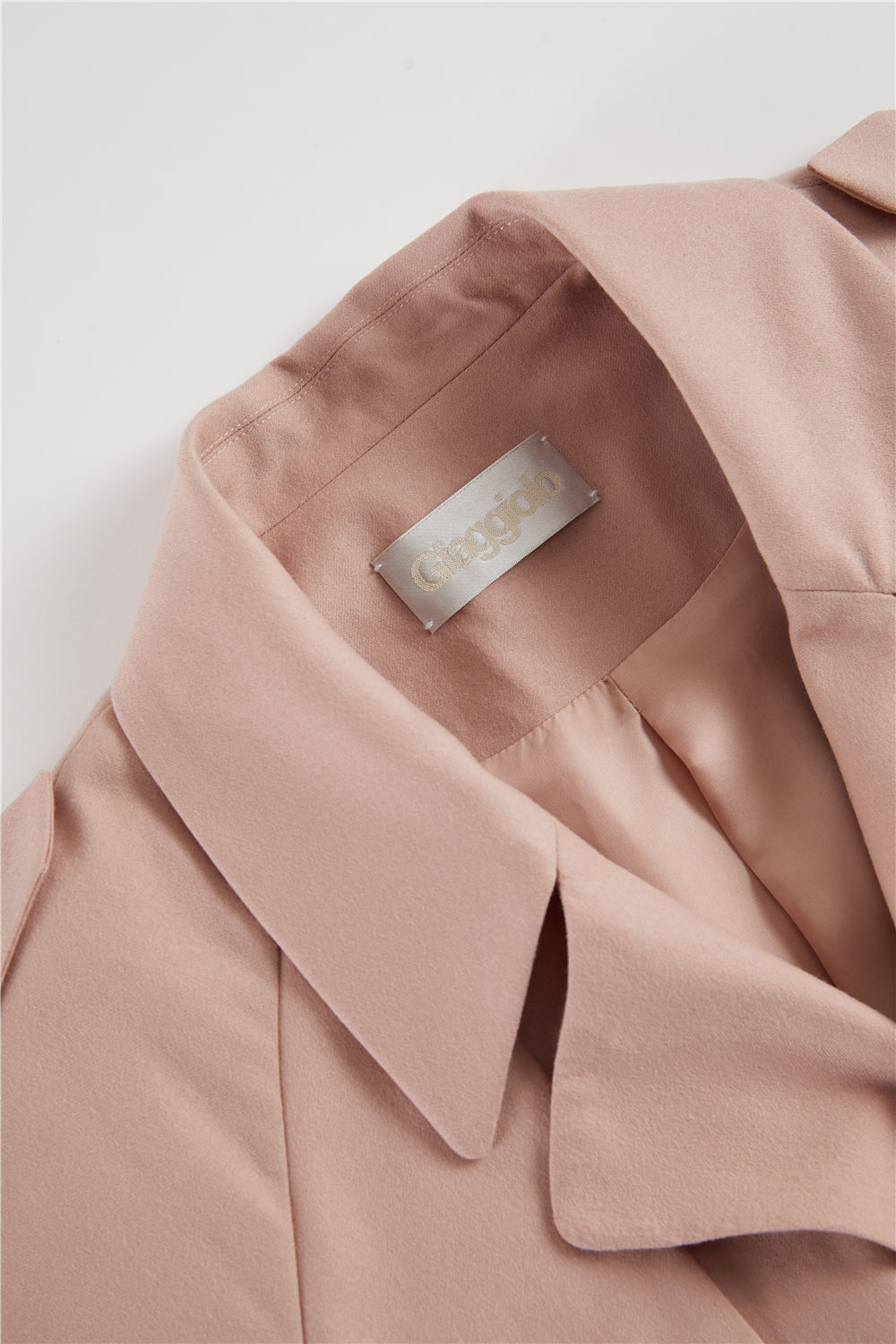 Pink Trench Coat