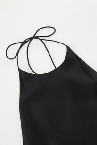 Black Backless Dress